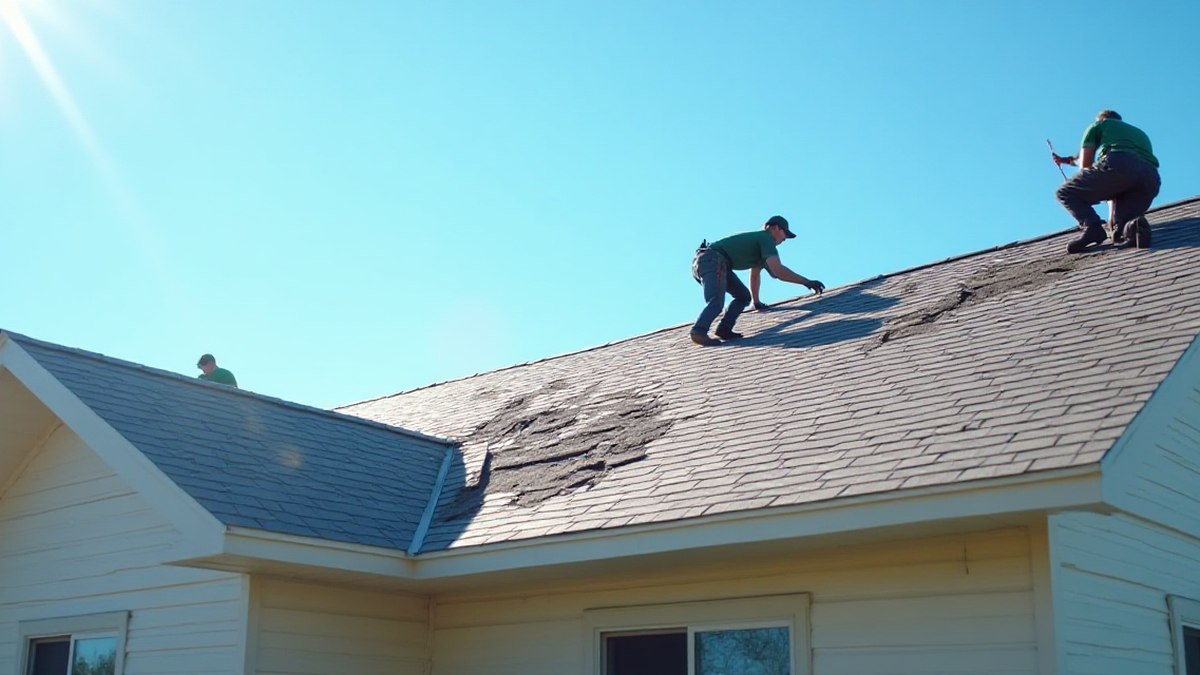 Storm Damage Roof Repair